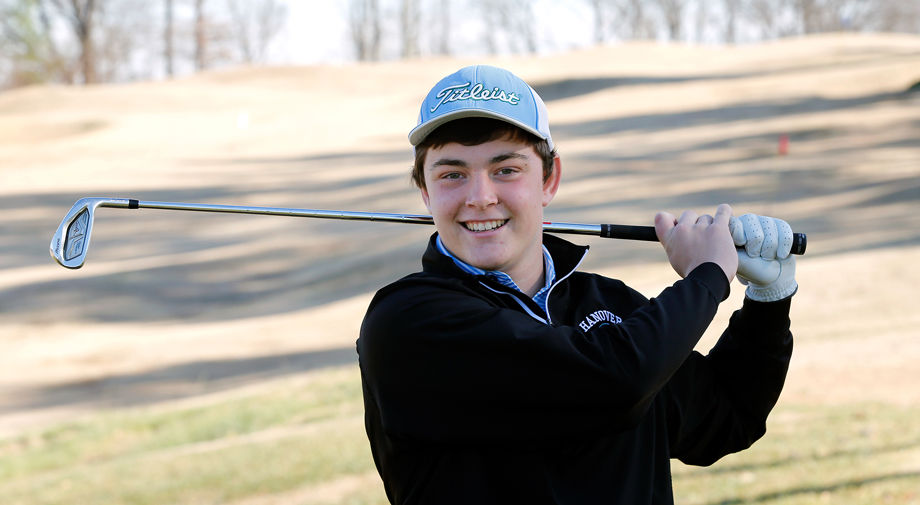 Ward Wilkinson of Hanover High, All-Metro golfer of the year.